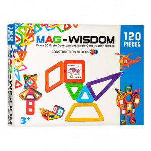 Магнитный конструктор MAG-WISDOM 120 деталей (KBY-120)